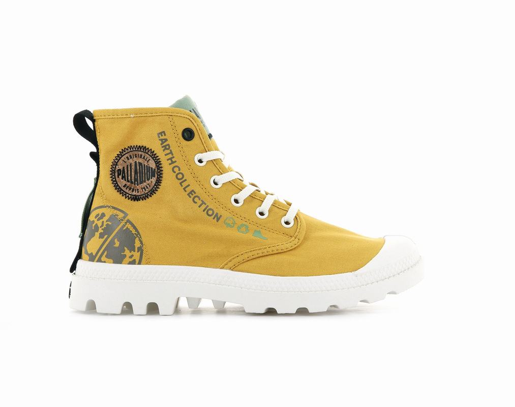 Palladium Pampa Organic Metro Muške Čizme Žute ||ZH3726590||